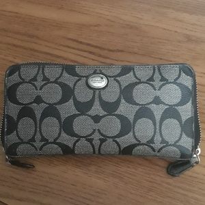 Black Coach New York Wallet